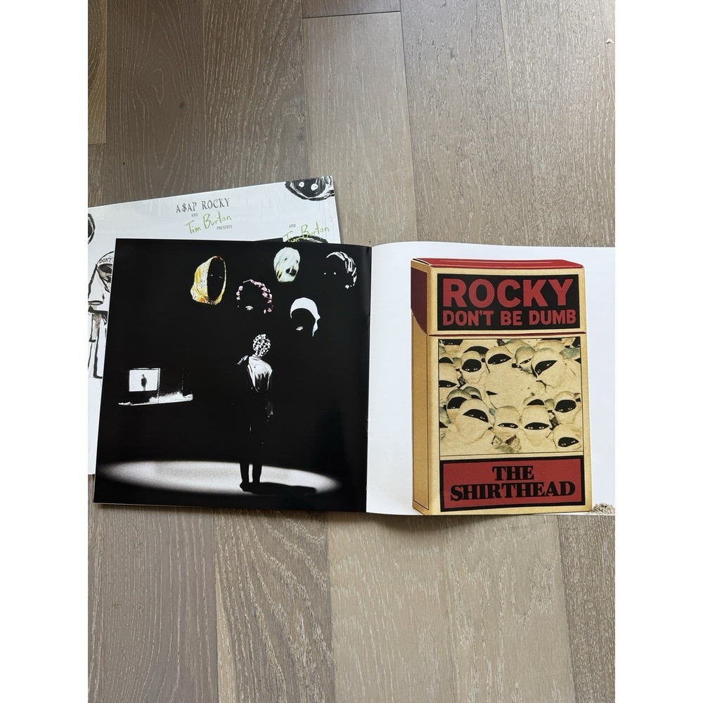 SIGNED ASAP ROCKY Dont Be Dumb SHIRTHEAD Vinyl 2xLP BLACK Insert Presale ❤️✅ NEW - Picture 9 of 10